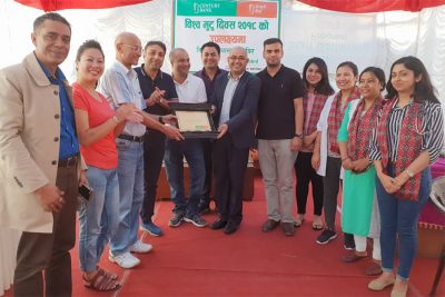 सेञ्चुरी बैंकले सञ्चालन गरेको शिविरमा डेढ सय जनाको निःशुल्क स्वास्थ्य परीक्षण