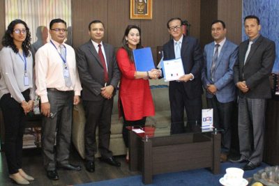 मेगा बैंक र जनरल इन्स्योरेन्सबीचको सम्झौताले गाउँ–गाउँमा निर्जीवन बीमाकर्तालाई सहज