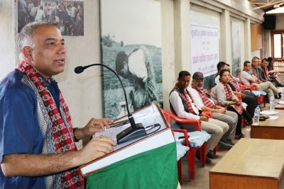 मौलिकरुपमा घर पुनर्निर्माण गरे थप ५० हजार : सिईओ ज्ञवाली