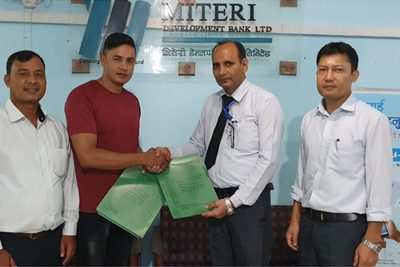 अशोक लेलैण्ड र मितेरी बैंकबीच सम्झौता