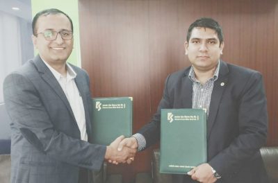 कामना सेवा विकास बैंक र इष्टर्न एजेन्सीजबीच सम्झौता