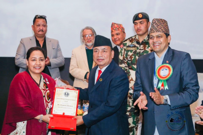 सिइओ खुञ्जेलीलाई ‘उत्कृष्ट महिला व्यवस्थापक अवार्ड’