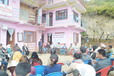 गाउँ–घरमा वित्तीय साक्षरता बढाउँदै प्रभु बैंक