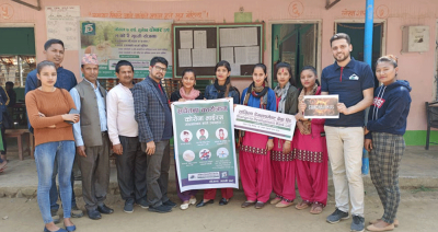 सांग्रिला बैंकद्वारा विद्यार्थी र अभिभावकलाई कोरोना भाइरससम्बन्धी सचेतना