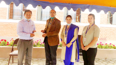 कुमारी बैंकले कोरोना संक्रमण तथा नियन्त्रण कोषलाई ७० लाख दिने