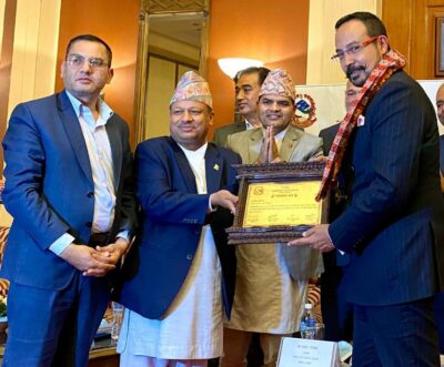 सबैभन्दा बढी आयकर तिर्ने नबिल बैंकलाई सरकारको सम्मान