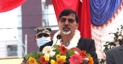 पुष्पखेती मुलुकलाई आत्मनिर्भर बनाउने अर्थमा निकै महत्वपूर्ण : अर्थमन्त्री शर्मा