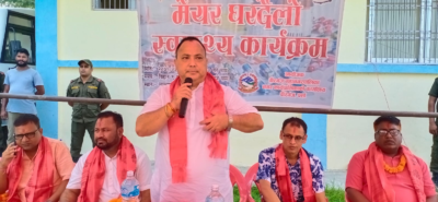 वीरगञ्जमा जारी ‘मेयर घरदैलो स्वास्थ्य कार्यक्रम’मा अहिलेसम्म ९ हजार जनाको निशुल्क स्वास्थ्य जाँच