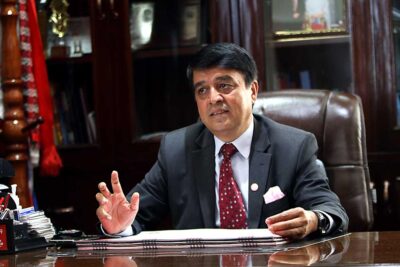 दुई खर्ब तरलता बैंकमा थुप्रियो, महँगो व्याजले कर्जा प्रवाह हुन सकेन : अध्यक्ष ढकाल