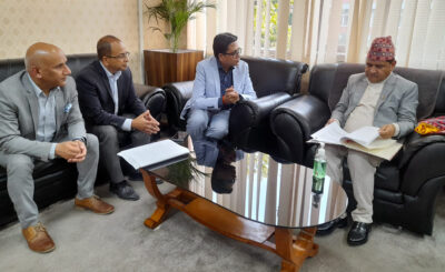 अर्थतन्त्र सुधारका लागि निर्माण क्षेत्रलाई चलायमान बनाउन मन्त्री ज्वालासँग परिसंघको आग्रह