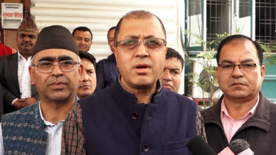 अराजक प्रवृत्तिलाई प्रधानमन्त्रीले नै प्रोत्साहन गरेको भट्टराईको आरोप