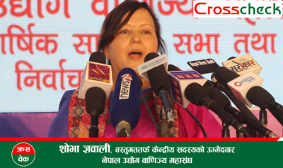 महिलाहरुलाई उद्यमी र वित्तीय पहुँचमा पुर्‍याउन पहल गरिरहेका छौं : शोभा ज्ञवाली (भिडियोसहित)