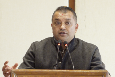 कांग्रेस सत्ताको लागि सबै गर्छ भन्ने खालको छवि जनतामा परेको छ : गगन थापा