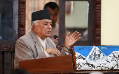 राष्ट्रपति रामचन्द्र पौडेलले प्रस्तुत गरे सरकारको नीति तथा कार्यक्रम