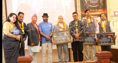 सञ्चारकर्मीसहित विभिन्न व्यक्तिहरुलाई सम्मान