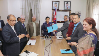 सूचना प्रविधिको विकासका लागि आम सञ्चार क्षेत्रमा परिवर्तन आवश्यक छ : मन्त्री शर्मा