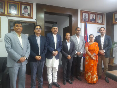 सिएनआईद्वारा अर्थमन्त्रीसँग अग्रीम जमानत र उधारो उठाउने ऐन ल्याउन आग्रह