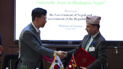 भक्तपुरमा १५० शैयाको अस्पताल निर्माण गर्न कोरियाले १ अर्ब २५ करोडबढी सहयोग गर्ने