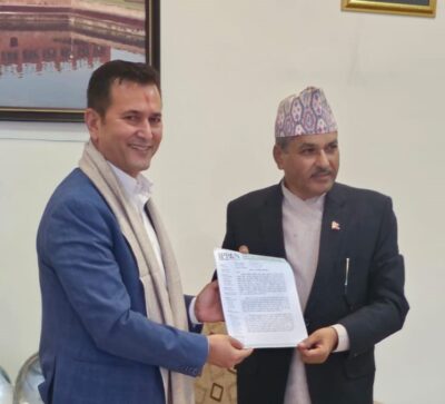 वार्षिक १२/१३ खर्बको विद्युत् निर्यात गरेर व्यापार घाटा अन्त्य हुनेमा विश्वस्त छु : गभर्नर अधिकारी