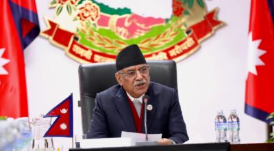 प्रधानमन्त्री दाहालको चीन भ्रमण आजबाट शुरु