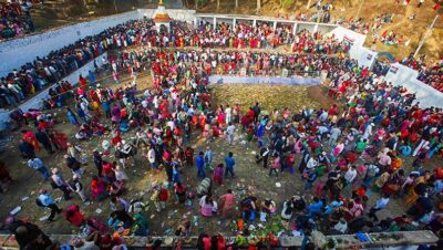 बुबाको मुख हेर्ने दिन : अन्धाअन्धीमा भक्तजनको घुइँचो