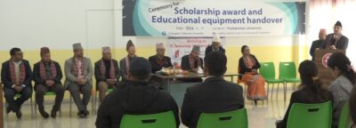 कोरियाली प्राध्यापकद्वारा अपाङ्गता भएका विद्यार्थीलाई सूचनाप्रविधि तालिम