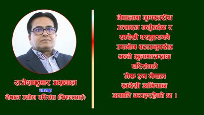 ऋण नतिर्ने भन्ने हुँदैहुँदैन : अग्रवाल