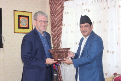 नेपालको आर्थिक-सामाजिक विकासमा अमेरिकाको महत्वपूर्ण योगदान छ : मन्त्री भण्डारी