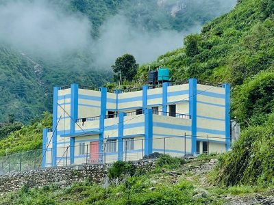 धार्चे गाउँपालिकामा भूकम्पले भत्केको स्वास्थ्य चौकी पुनःनिर्माण