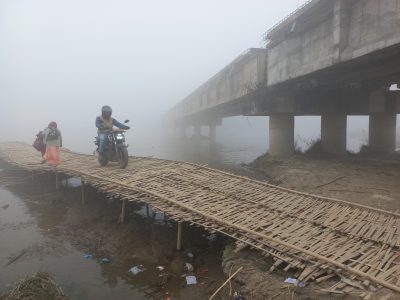 कन्काई  पुल : पाँच पटक ठेक्काको म्याद थप , १३ वर्षमा आधा काम