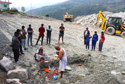 रघुगंगा गाउँपालिकालाई करोडौं मूल्यको जग्गा निःशुल्क दान, प्रशासकीय भवन निर्माण शुरु