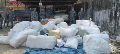 सशस्त्र प्रहरीद्वारा ३८ करोड मूल्य बराबारका भन्सार छलीका सामान बरामद