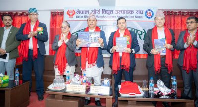 सरकारको लक्ष्य पूरा गर्न सौर्य ऊर्जा उत्पादकको भूमिका महत्त्वपूर्ण