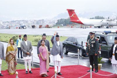 ‘एससिओ’ शिखर सम्मेलनमा भाग लिन प्रधानमन्त्री ओली चीन प्रस्थान