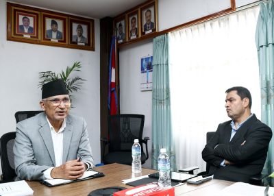 बजेट कार्यान्वयनसम्बन्धी अर्थ  र स्वास्थ्य मन्त्रालयबीच छलफल