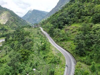 म्याग्दीमा एकै वर्षमा २४५ किलोमिटर सडक कालोपत्रे र ढलान
