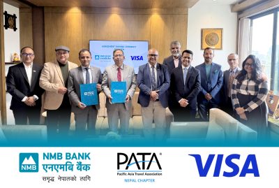 एनएमबि बैंकले ल्यायो पाटा र भिजासँगको सहकार्यमा डिजिटल भुक्तानी प्रविधि प्रयोगमा