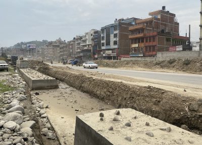 साँगा-धुलिखेल सडकः पुलबजार खण्डमा स्तरोन्नति सुरु