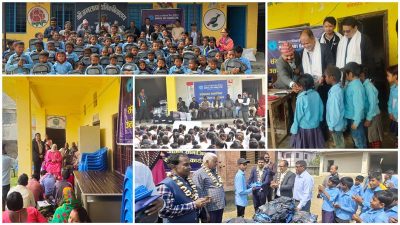 नेपाल एसबिआई बैंकद्वारा गरिब तथा विपन्न वर्गका विद्यार्थीहरु सहयोग