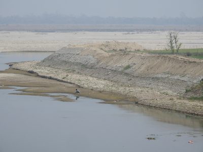 जोगबुढा नदीमा तटबन्ध निर्माणपछि सुरक्षित बन्यो कुतियाकवर