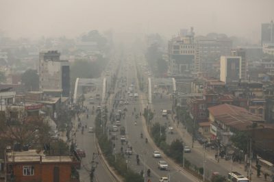 वायु प्रदूषणबाट सावधानी अपनाउन प्रहरीको सार्वजनिक अनुरोध