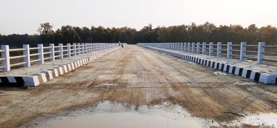 बाह्र वर्षपछि दोदा नदीमा पुल निर्माण