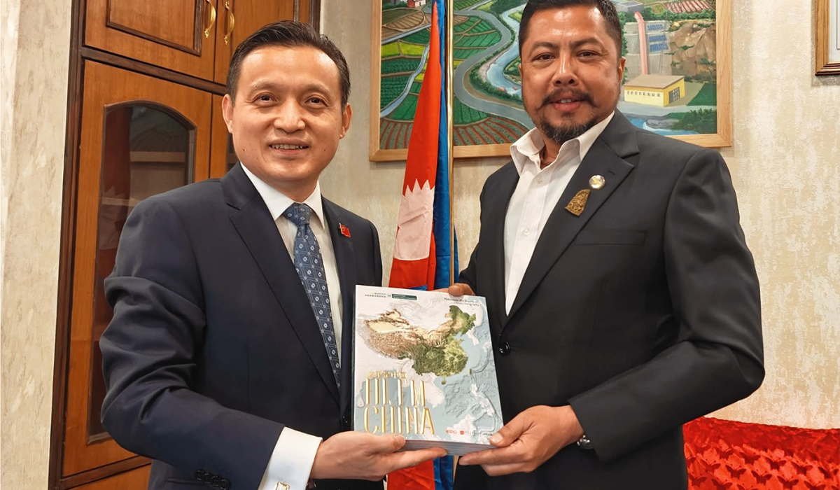 चीन र भारतका राजदूतसँग ऊर्जा सहकार्यबारे छलफल