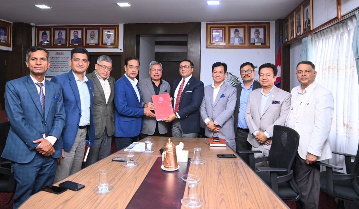 आगामी बजेट निजी क्षेत्रमैत्री र लगानी प्रोत्साहन गर्ने खालको हुनुपर्नेमा चेम्बरको जोड