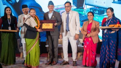 हलेसी तुवाचुङले पायो ‘म्युनिसिपल एक्सिलेन्ट अवार्ड’