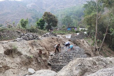 रणवाङ-दरुङ-हिदी सडक स्तरोन्नति थालियो