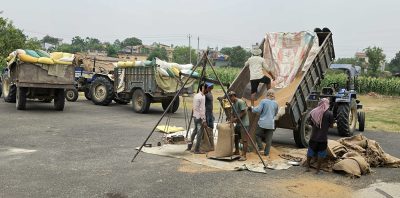 समर्थन मूल्यभन्दा बढीमा गहुँ बेच्न पाउँदा किसान खुसी