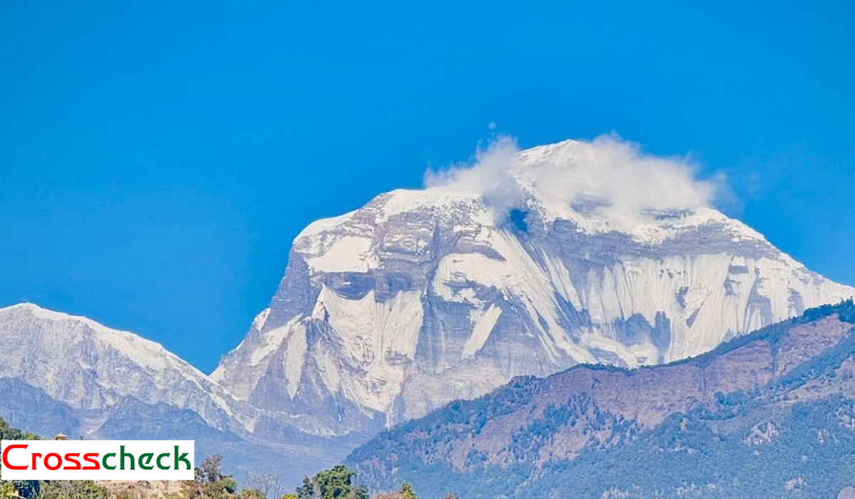 धवलागिरिमा मानव स्पर्श ६६ वर्ष, सात सय जनाभन्दा बढीद्वारा आरोहण