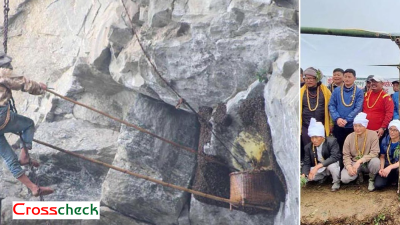 केपिलासगढीमा भीर मौरीको मह सिकार महोत्सवमा आन्तरिक तथा बाह्य पर्यटक