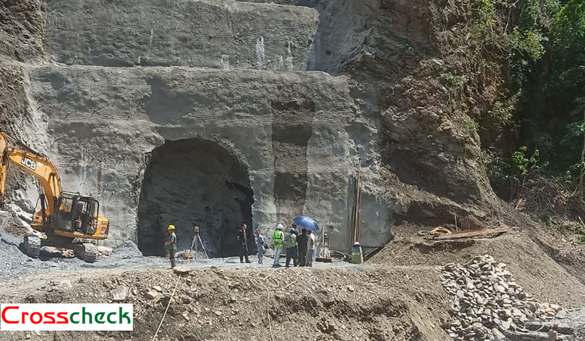 तल्लो सेती जलविद्युत् आयोजना : प्रवेश सुरुङ निर्माण सुरु